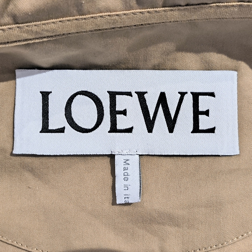 LOEWE🔥Anagram Jacket Parka with Hoodie *2023 Season* Sz 32/XXS - Picture 6 of 12